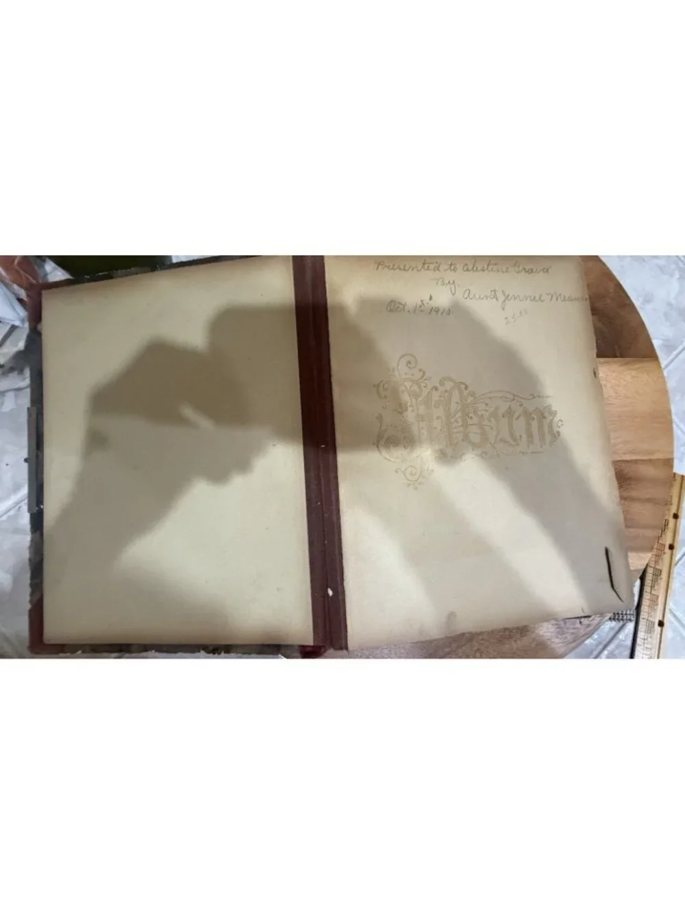 Antique 1910 Victorian Edwardian Photo Album  photos 1910s Family (Tennessee)